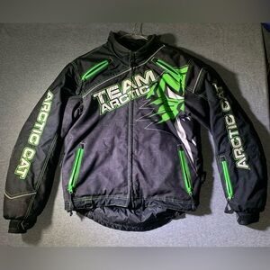 Arctic Cat Jacket Small Snow Pro Breathable Insulated Waterproof Pride